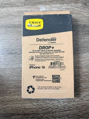 OtterBox Defender Series DROP+ iPhone 16 Case - Green